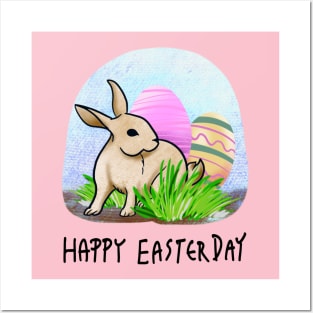 HAPPY Easter Day Posters and Art